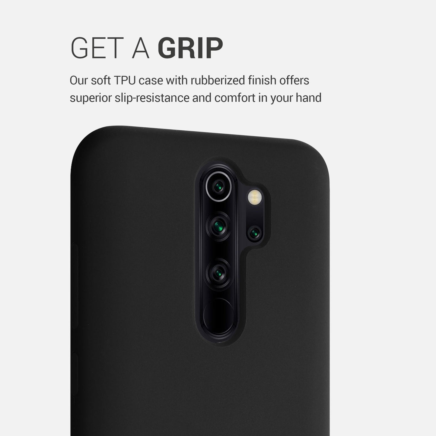 kwmobile Handyhülle für Xiaomi Redmi Note 8 Pro Hülle - Case Silikon - Kabelloses Laden - Schutzhülle Cover
