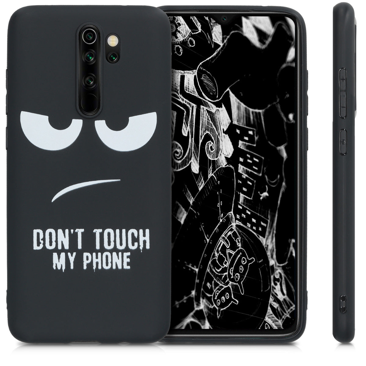 kwmobile Hülle kompatibel mit Xiaomi Redmi Note 8 Pro - Handyhülle Silikon Case