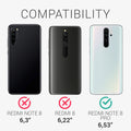 kwmobile Hülle kompatibel mit Xiaomi Redmi Note 8 Pro - Handyhülle Silikon Case