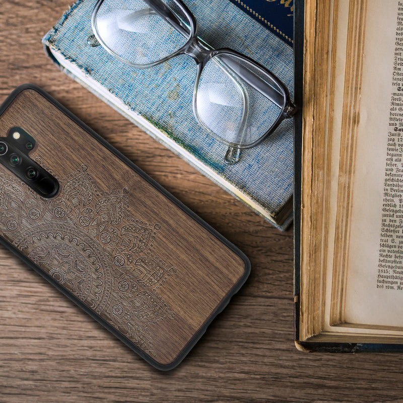 kwmobile Hülle kompatibel mit Xiaomi Redmi Note 8 Pro Handy Cover TPU Handyhülle Kompass Vintage