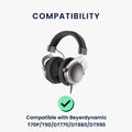 kwmobile Ohr Polster für Beyerdynamic T70P/T90/DT770/DT880/DT990 Ohrpolster Ersatz Ohrpolster Kopfhörer Ersatzteile Kopfhörer Ersatzpolster Over Ear Headphones