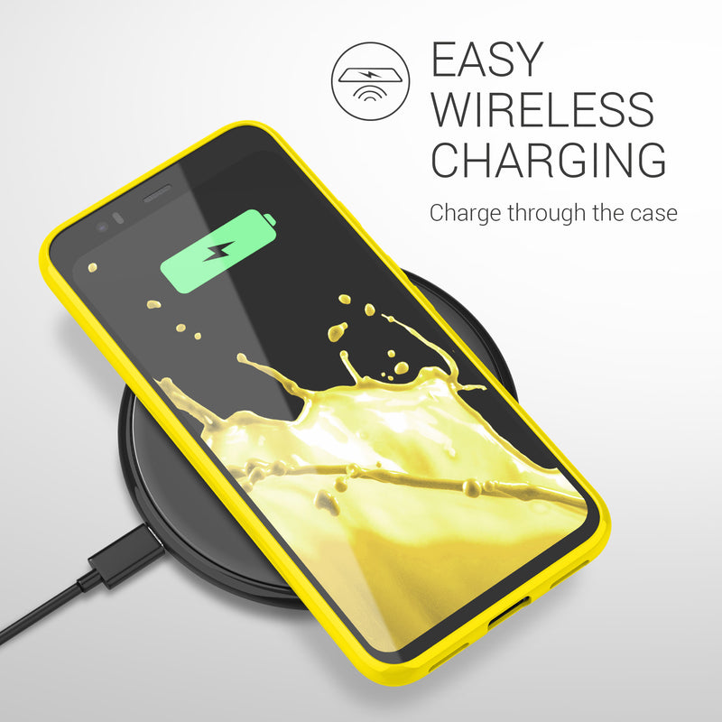 kwmobile Handyhülle für Google Pixel 4 - Kabelloses Laden - Schutzhülle Cover