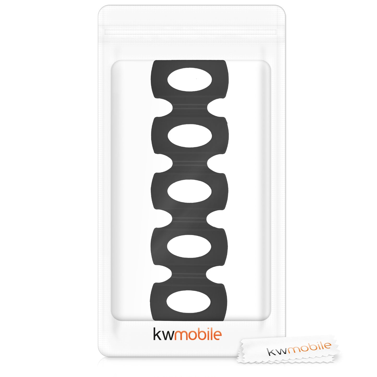 kwmobile Faltbarer Flaschenhalter Kühlschrank Schrank - 31 x 9,5 x 1,0cm - Flaschenablage Stapelhilfe