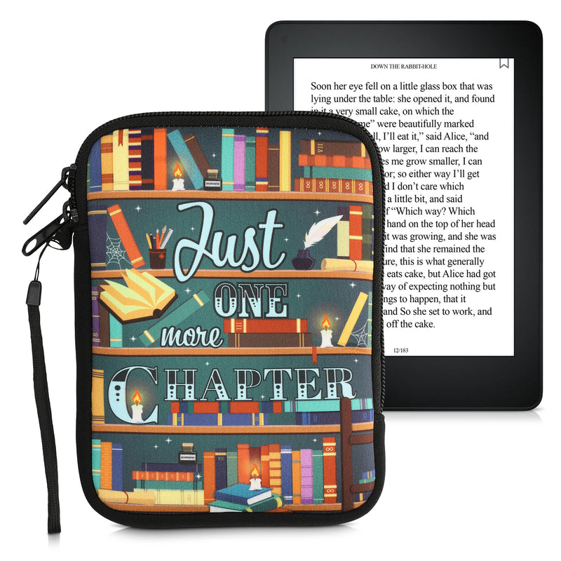 kwmobile Tasche für eReader Schutzhülle Galaxie Baum Wiese 17 x 12 x 2 cm Innenmaße