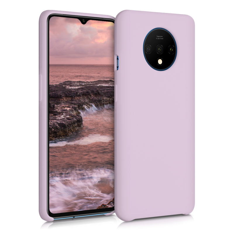 kwmobile Handyhülle für OnePlus 7T Hülle - Case Silikon - Kabelloses Laden - Schutzhülle Cover