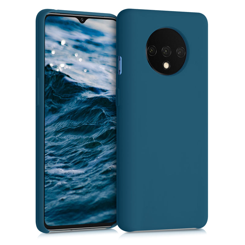 kwmobile Handyhülle für OnePlus 7T Hülle - Case Silikon - Kabelloses Laden - Schutzhülle Cover