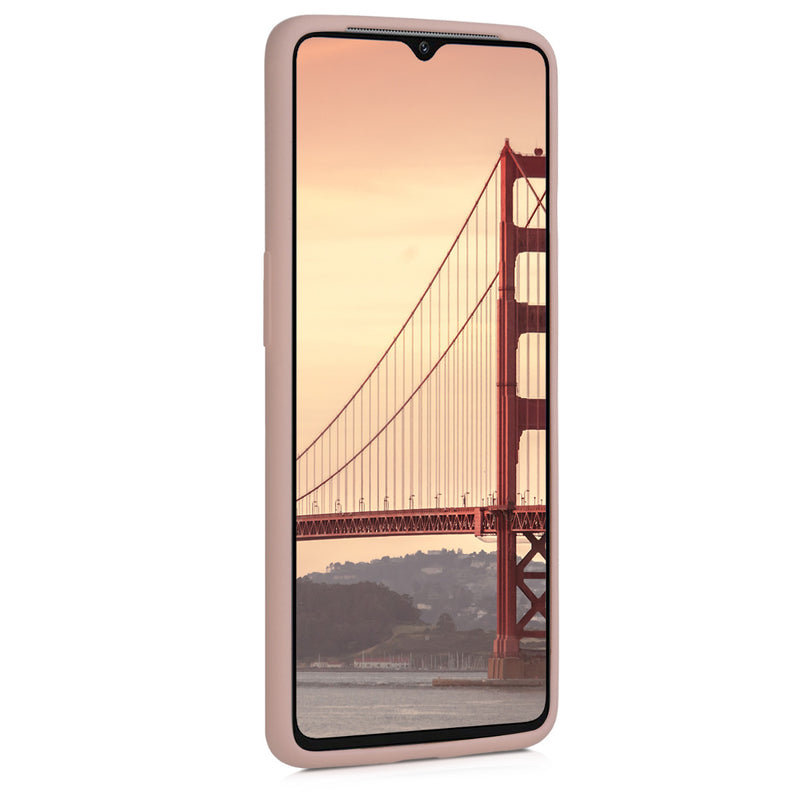 kwmobile Handyhülle für OnePlus 7T Hülle - Case Silikon - Kabelloses Laden - Schutzhülle Cover