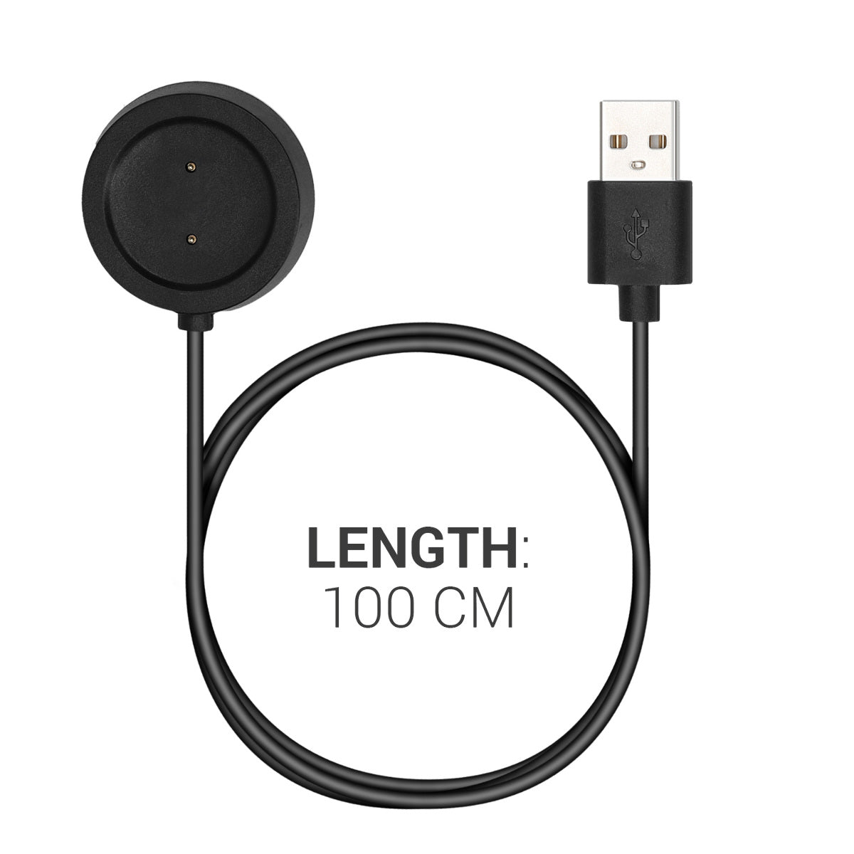 kwmobile kompatibel für Huami Amazfit GTS / GTR USB Ladekabel Charger für Smart Watch Fitnesstracker Ersatzkabel