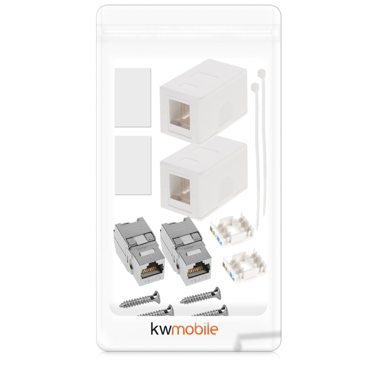 Aufputz Netzwerkdose mit Keystone Modul
