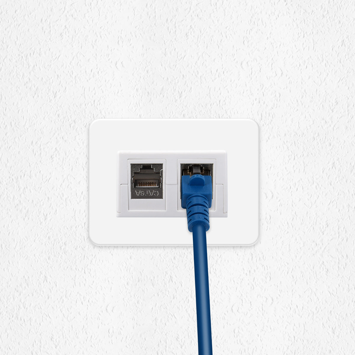 Aufputz Netzwerkdose mit Keystone Modul