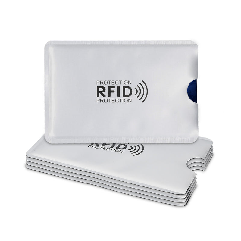 kwmobile Kreditkarten Karten Schutzhülle mit RFID Blocker - Hülle Kreditkarte EC-Karte Krankenkarte Kartenschutzhülle