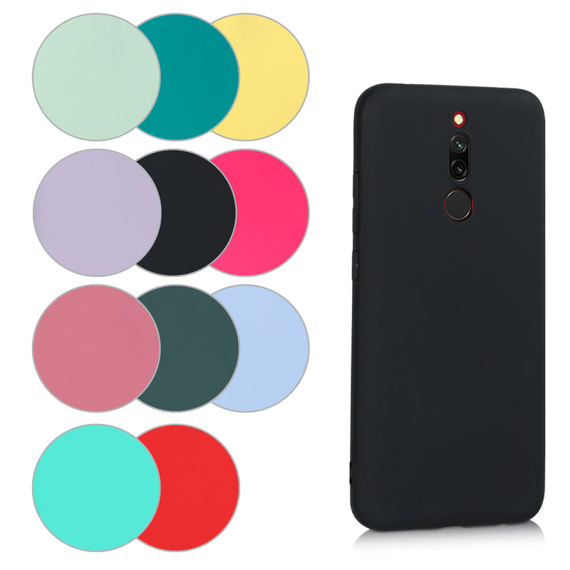 kwmobile Handyhülle für Xiaomi Redmi 8 Hülle - weiches Handy Silikon Case - Schutzhülle Cover