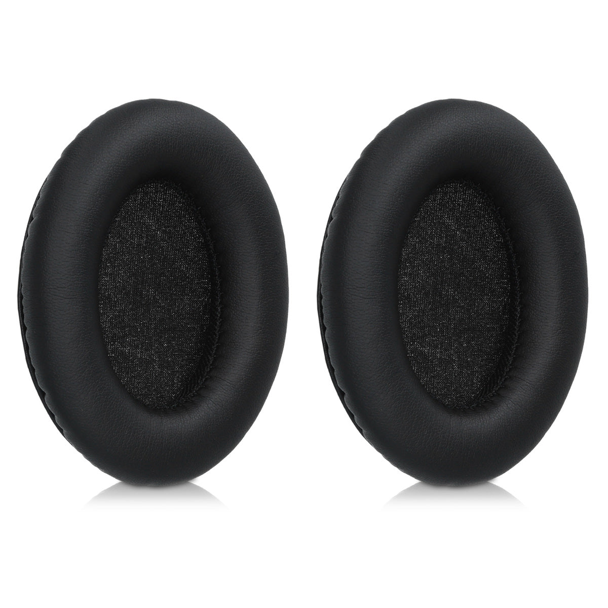 kwmobile 2x Ohr Polster für Mpow 059 / H5 / H1 / H7 / H20 Ohrpolster - Ersatz Ohrpolster - Kopfhörer Ersatzteile - Kopfhörer Ersatzpolster für Over Ear Headphones Schwarz  