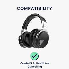 2x Ohrpolster für Cowin E7 Active Noise Cancelling - Schwarz - Sonstiges