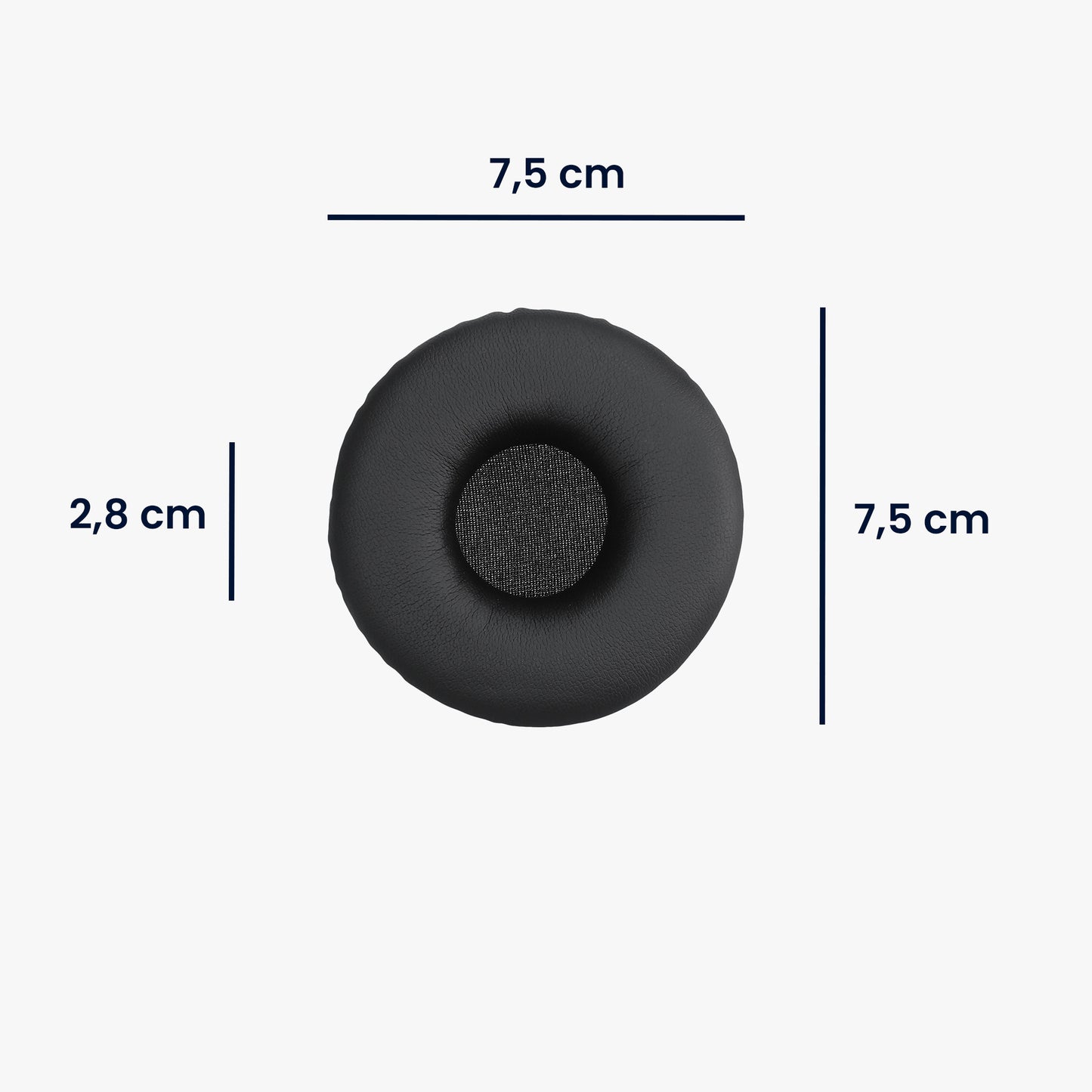 kwmobile Ohr Polster für Sony Kopfhörer Ersatzteile Over Ear Headphones