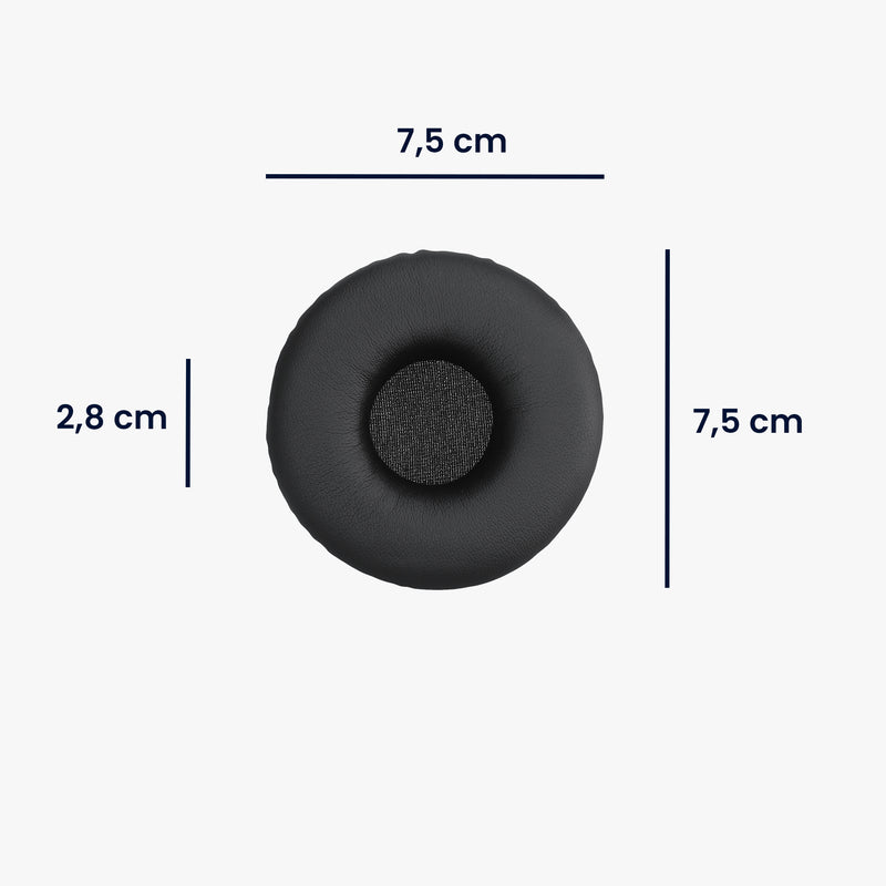 kwmobile Ohr Polster für Sony Kopfhörer Ersatzteile Over Ear Headphones