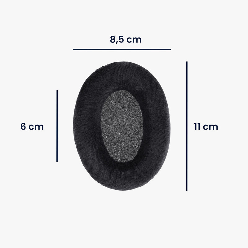 kwmobile Ohr Polster für Sennheiser HD515 / HD555 / HD595 / HD518 Ohrpolster Ersatz Kopfhörer Ersatzteile Kopfhörer Ersatzpolster Over Ear Headphones