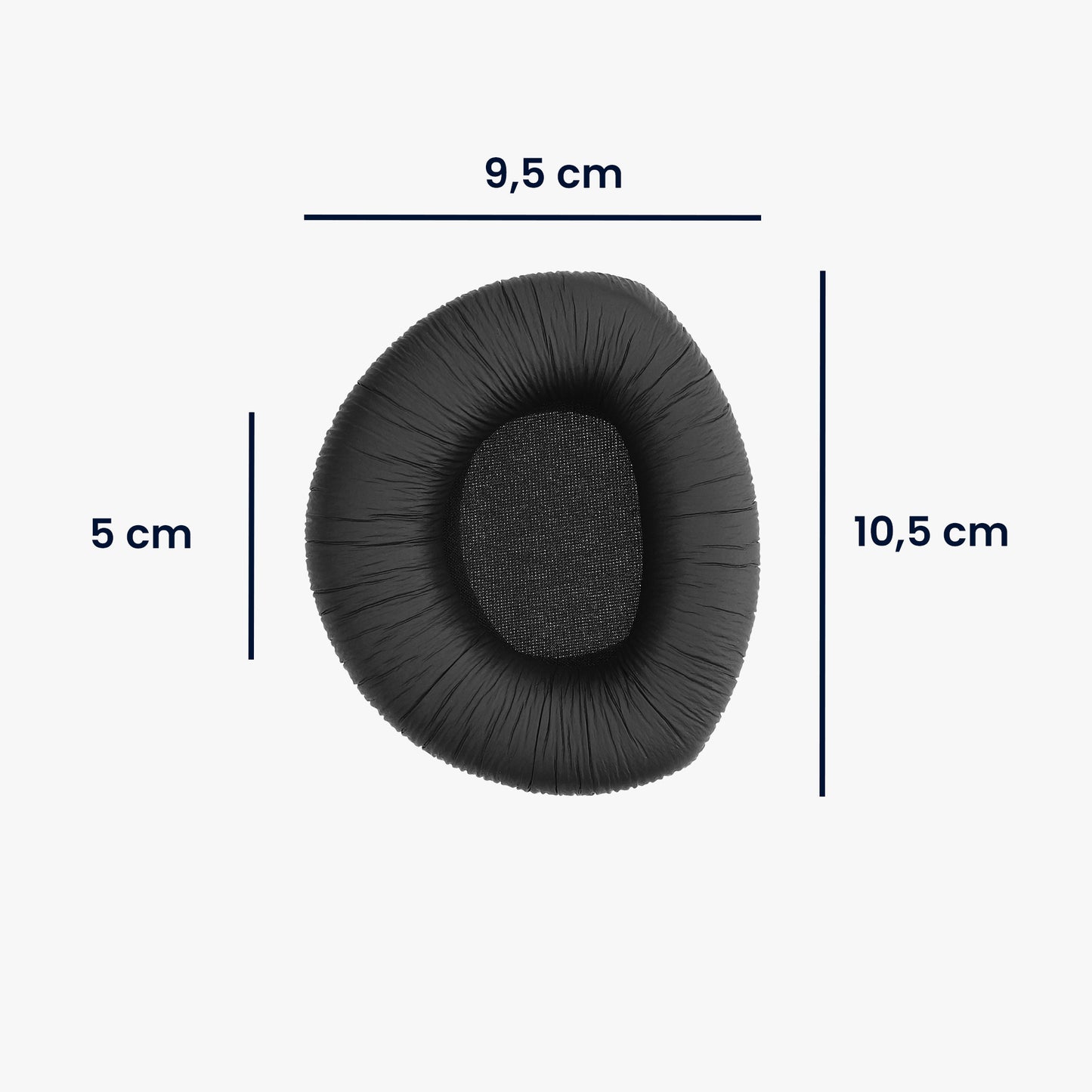 kwmobile Ohr Polster für Sennheiser RS160 / RS170 / RS180 Ohrpolster Ersatzteile Kopfhörer Ersatzpolster Over Ear Headphones
