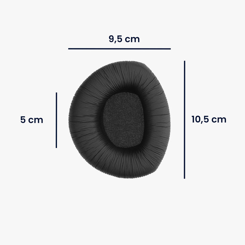 kwmobile Ohr Polster für Sennheiser RS160 / RS170 / RS180 Ohrpolster Ersatzteile Kopfhörer Ersatzpolster Over Ear Headphones