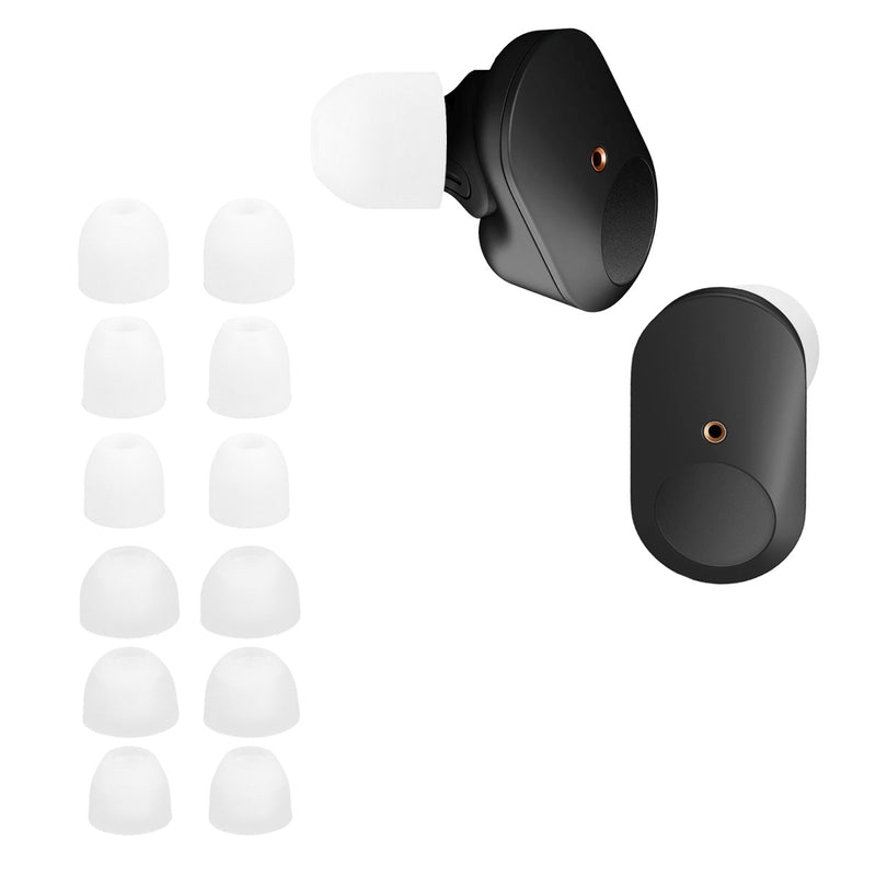 kwmobile Ersatzpolster kompatibel mit Sony WF-1000XM3 / WF-1000XM4 / WF-1000XM5 - 4 Größen - Ohrstöpsel In-Ear Kopfhörer - Polster