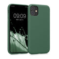 kwmobile Hülle kompatibel mit Apple iPhone 11 Hülle - gummierte Silikon Handyhülle - Schutzhülle für kabelloses Laden - Case