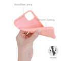 kwmobile Hülle kompatibel mit Apple iPhone 11 Hülle - gummierte Silikon Handyhülle - Schutzhülle für kabelloses Laden - Case