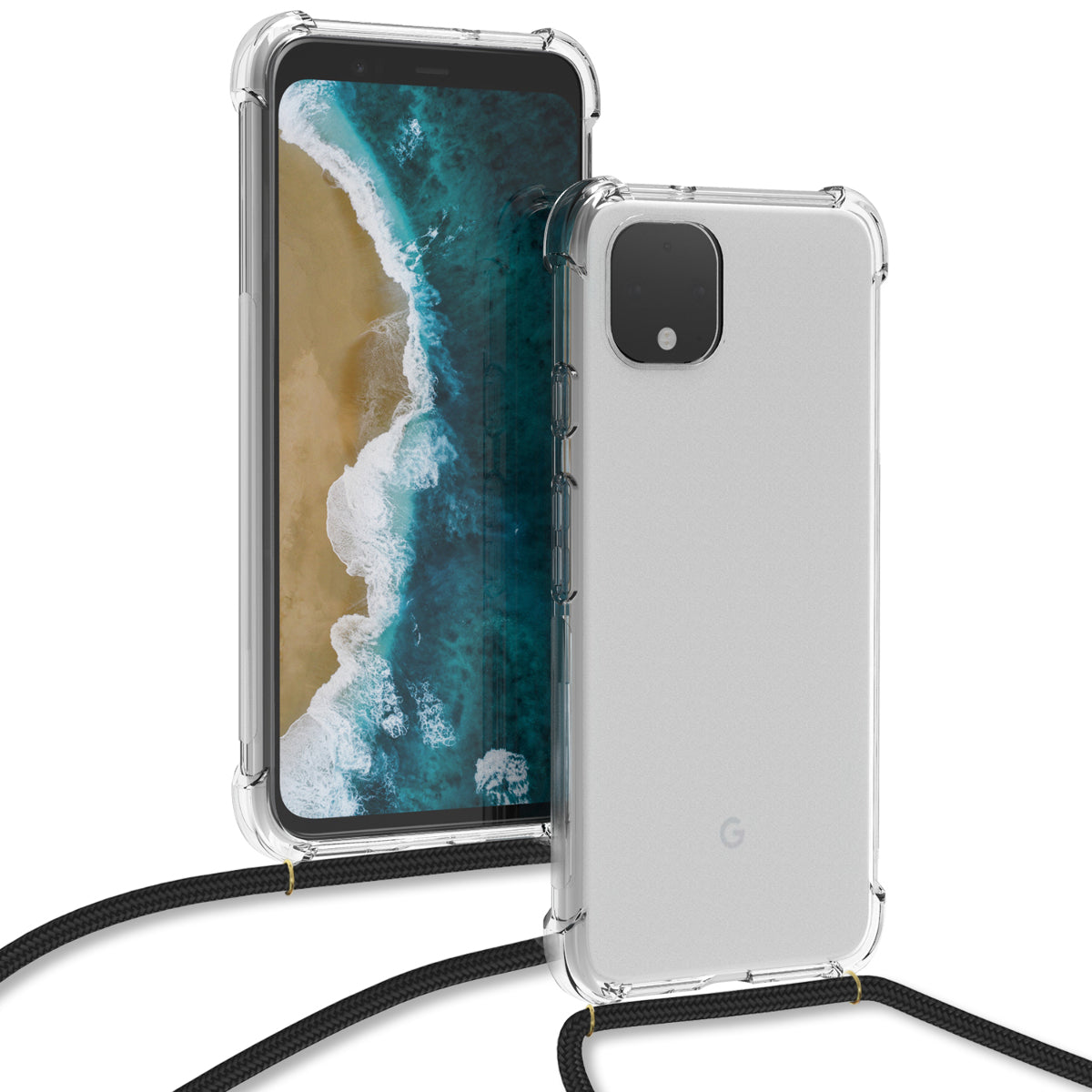 kwmobile Necklace Case kompatibel mit Google Pixel 4 Hülle