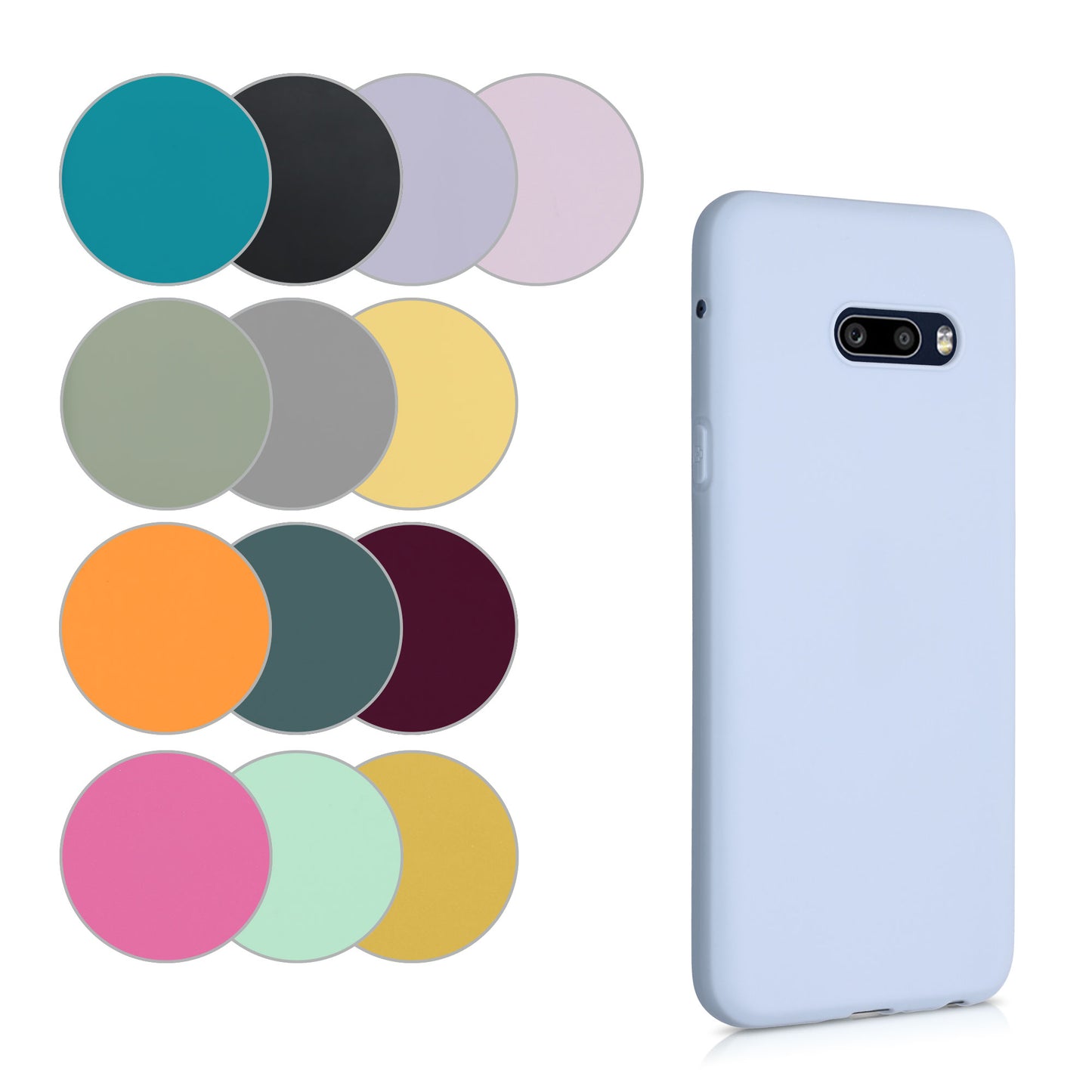 kwmobile Handyhülle für LG G8X ThinQ Hülle Cover Kabelloses Laden Schutzhülle
