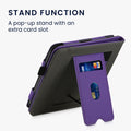 kwmobile Hülle kompatibel mit Tolino Vision 5 Hülle - Flip Case mit Handschlaufe - Cover