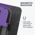 kwmobile Hülle kompatibel mit Tolino Vision 5 Hülle - Flip Case mit Handschlaufe - Cover
