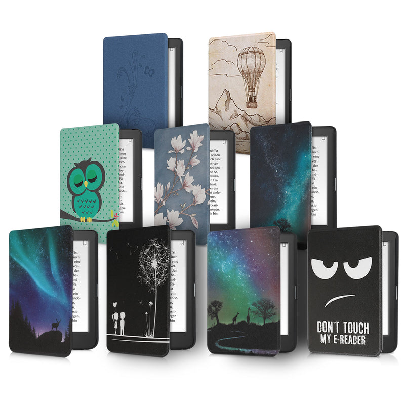 kwmobile Schutzhülle für Tolino Page 2 Hülle - eReader Flip Case mit Auto Sleep Funktion
