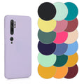 kwmobile Handyhülle kompatibel mit Xiaomi Mi Note 10 / Note 10 Pro Hülle - Handy Case aus weichem Silikon in Petrol matt Petrol matt  