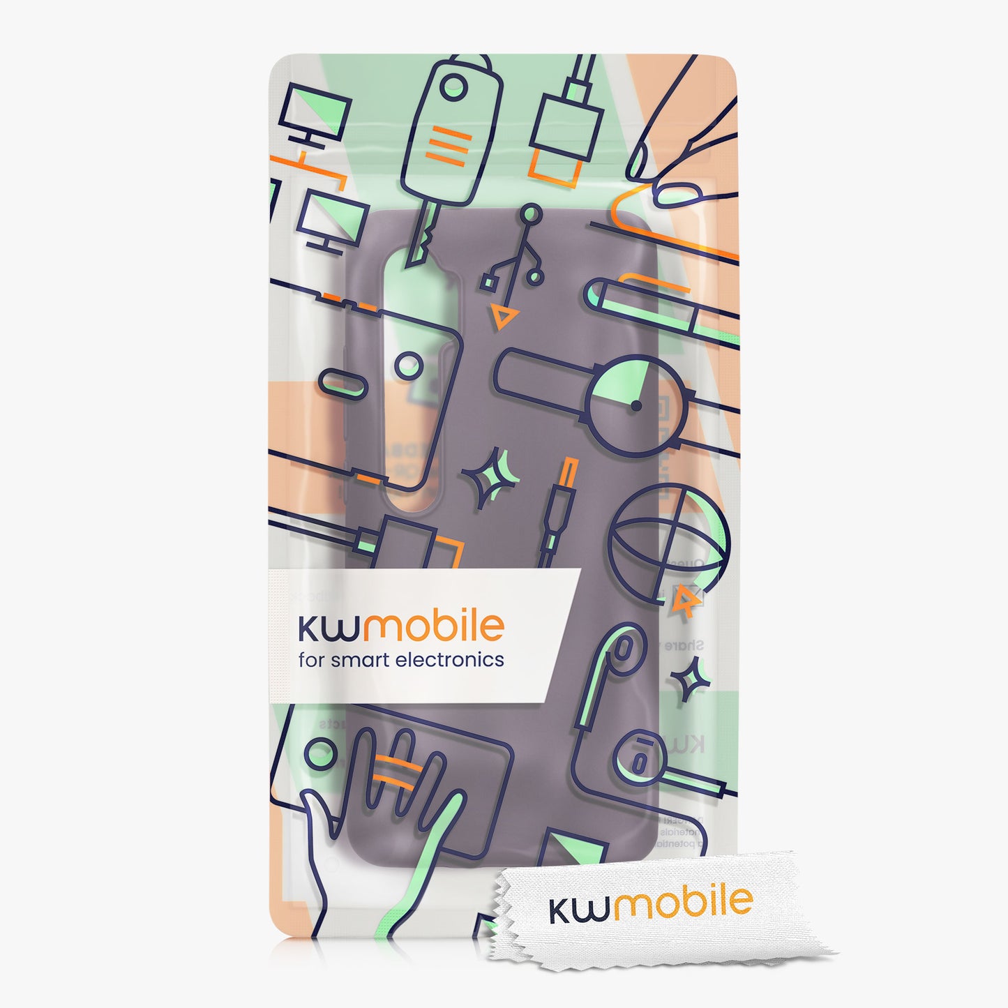 kwmobile Handyhülle für Xiaomi Mi Note 10 / Note 10 Pro Hülle - Silikon Case - Schutzhülle Cover