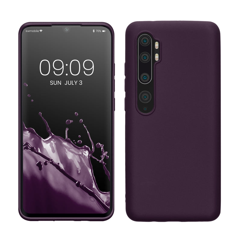 kwmobile Handyhülle für Xiaomi Mi Note 10 / Note 10 Pro Hülle - Silikon Case - Schutzhülle Cover