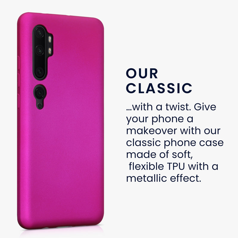 kwmobile Handyhülle für Xiaomi Mi Note 10 / Note 10 Pro Hülle - Silikon Case - Schutzhülle Cover
