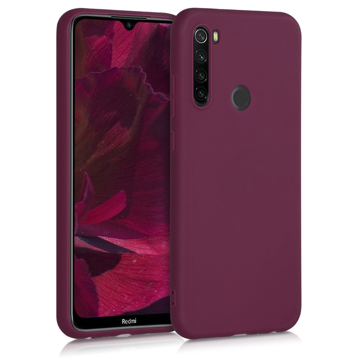 kwmobile Handyhülle für Xiaomi Redmi Note 8T - Kabelloses Laden - Schutzhülle Cover