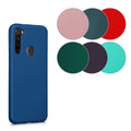 kwmobile Case kompatibel mit Xiaomi Redmi Note 8T Hülle - Schutzhülle aus Silikon metallisch schimmernd - Handyhülle Metallic Karibikblau Metallic Karibikblau  