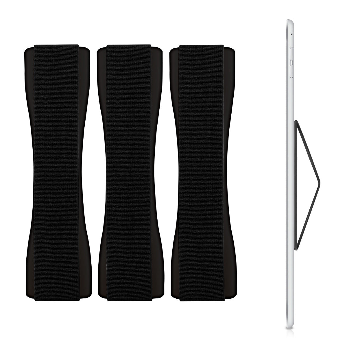 kwmobile Tablet Fingerhalter Griff Halter Selbstklebende Tablet PC Fingerhalterung kompatibel mit iPad Samsung Sony Tablets