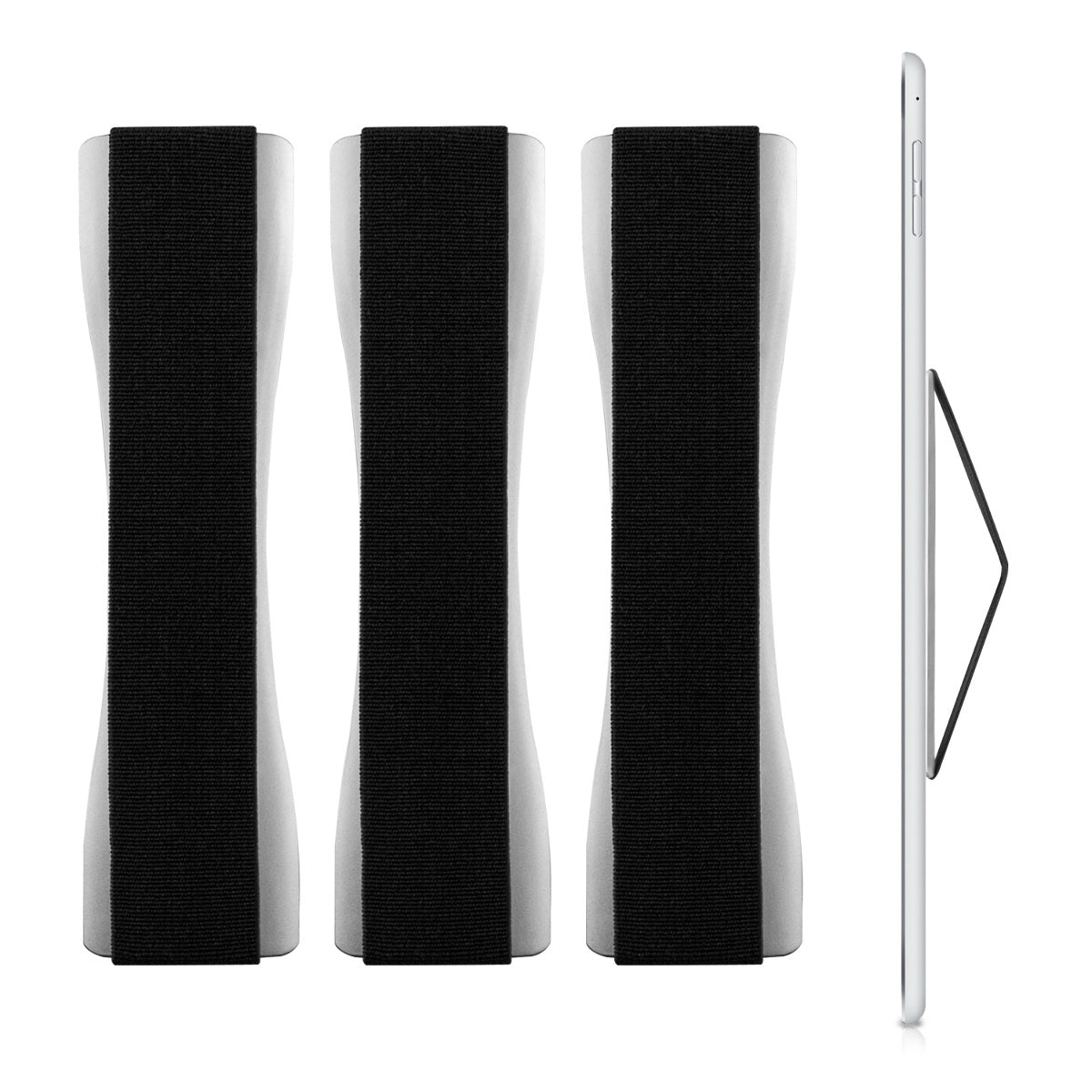 kwmobile Tablet Fingerhalter Griff Halter Selbstklebende Tablet PC Fingerhalterung kompatibel mit iPad Samsung Sony Tablets