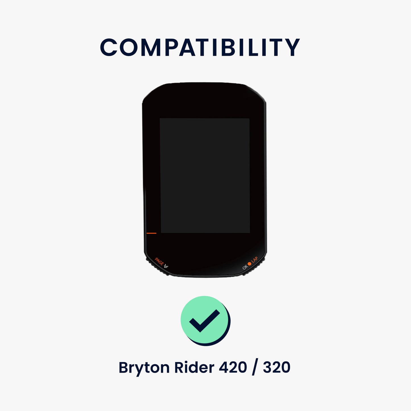 kwmobile Hülle kompatibel mit Bryton Rider 420 / 320 Case Schutzhülle