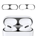 kwmobile Staubschutz Sticker kompatibel mit Apple AirPods Pro - Metallstaub Schutz Aufkleber Skins