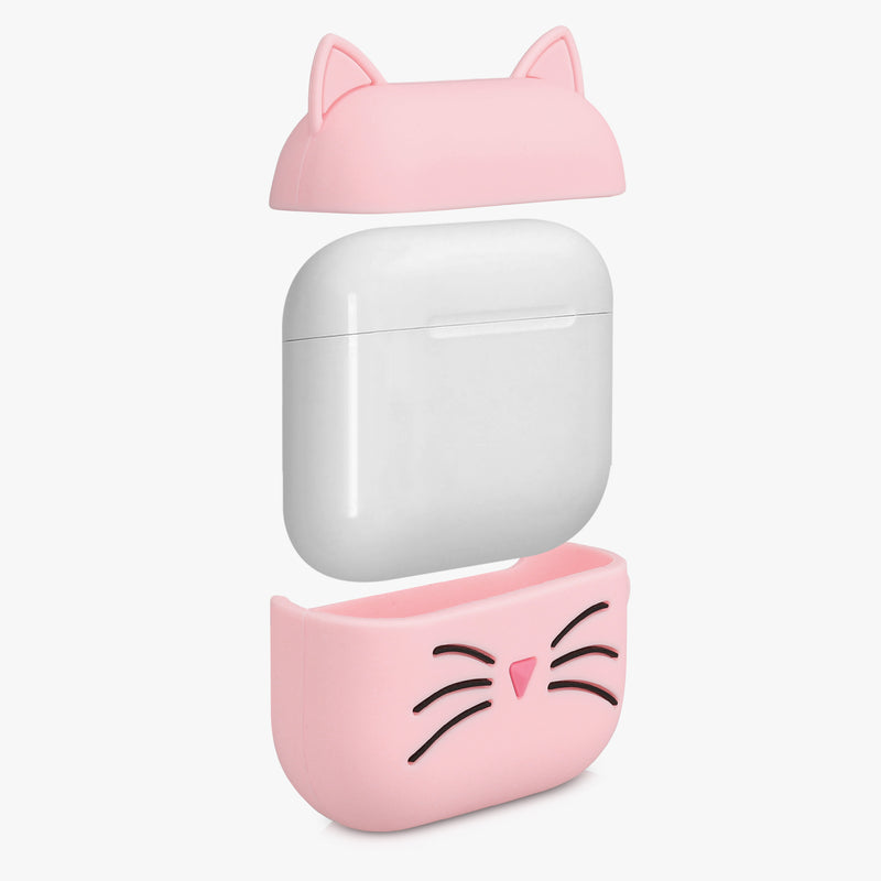 Silikon Hülle für Apple AirPods Pro Katze