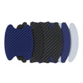 kwmobile Universal Auto Türgriff Lackschutzfolie selbstklebend Griffmulden 6,8 x 8,5 cm