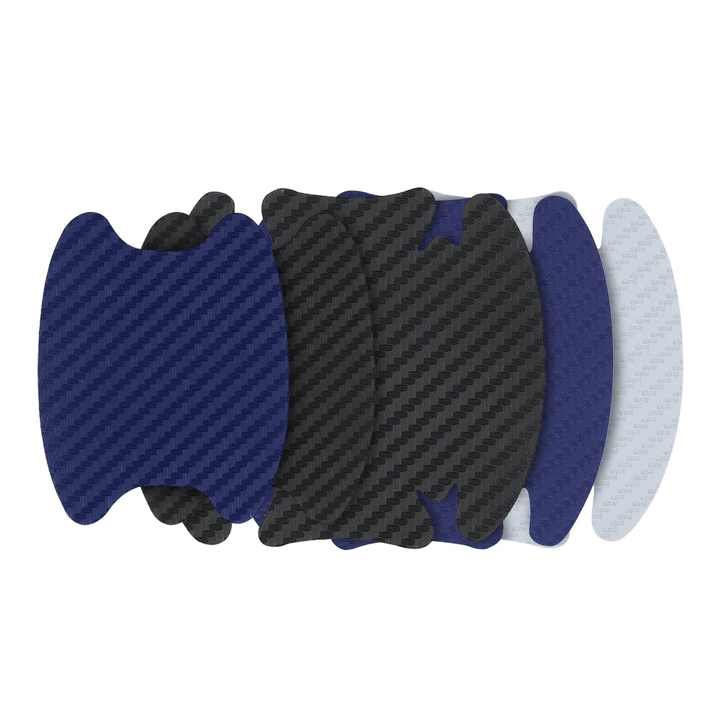 kwmobile Universal Auto Türgriff Lackschutzfolie selbstklebend Griffmulden 6,8 x 8,5 cm