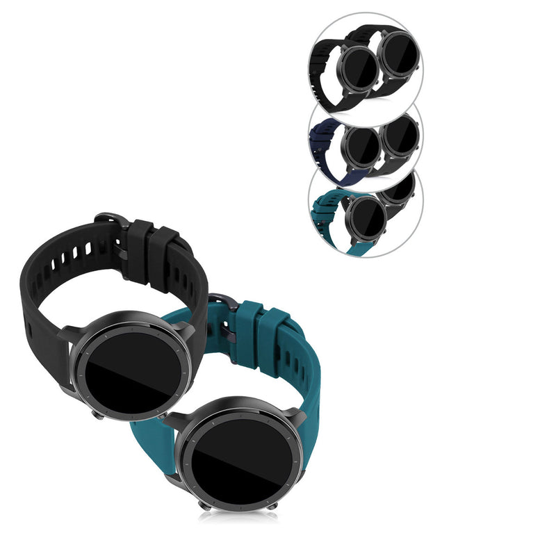 kwmobile Uhrenarmband für Huami Amazfit GTR (42mm) Armband Fitnesstracker Band Set Ersatzarmband Smartwatch