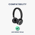 kwmobile Ohr Polster für AKG N60NC Wired Ohrpolster Ersatz Ohrpolster Kopfhörer Ersatzteile Kopfhörer Ersatzpolster Over Ear Headphones