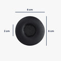 kwmobile Ohr Polster für AKG N60NC Wired Ohrpolster Ersatz Ohrpolster Kopfhörer Ersatzteile Kopfhörer Ersatzpolster Over Ear Headphones