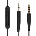kwmobile Kopfhörerkabel für Bose QuietComfort 35 Ersatz Kabel Mikrofon Lautstärkeregler 3.5mm Klinke