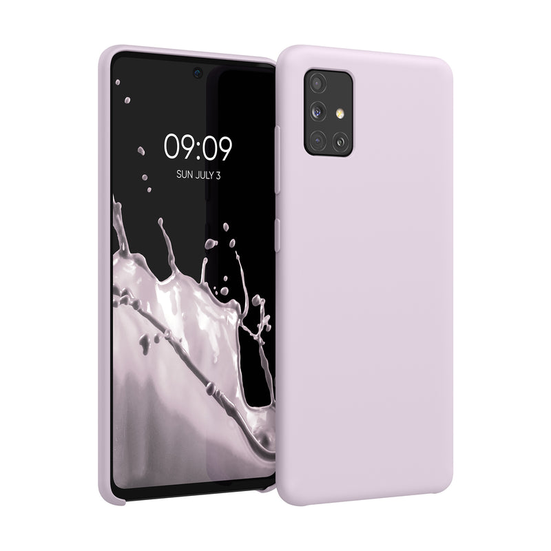 kwmobile Handyhülle für Samsung Galaxy A51 Hülle - Case Silikon - Kabelloses Laden - Schutzhülle Cover
