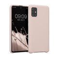 kwmobile Handyhülle für Samsung Galaxy A51 Hülle - Case Silikon - Kabelloses Laden - Schutzhülle Cover